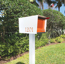 The Original UptownBox in ARCTIC WHITE - Modern Mailbox