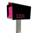The Original UptownBox in JET BLACK - Modern Mailbox