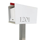 The Original UptownBox in ARCTIC WHITE - Modern Mailbox