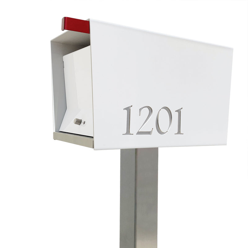 The Original UptownBox in ARCTIC WHITE - Modern Mailbox