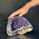Uruguayan Amethyst Geode Cave With Agate Formations