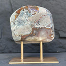 Uruguayan Quartz Geode With Stand For Collectors