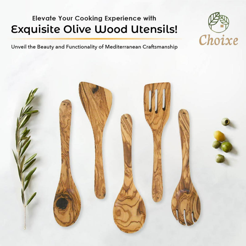 Olive Wood Kitchen Servers Set -5 pcs, photo 3 of 8