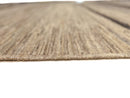 Modern Silk Striped Gabbeh (9'01"x11'11") natural/brown