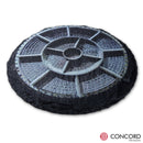 SATURN F1 ENGINE INJECTOR PLATE SLATE COASTER by Concord Aerospace