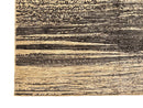 Modern Afghan Gabbeh (8'00"x9'10") dark natural/undyed