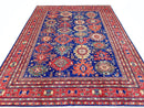Afghan Aryana (8'10"x11'08") blue/red