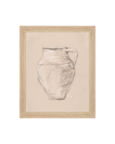 Vase Drawing Sepia