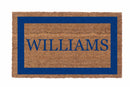Single Border Personalized Doormats