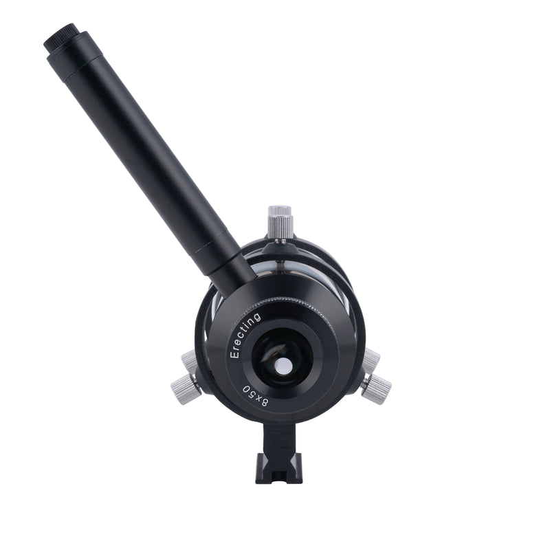 8x50 Straight Through Illuminated Viewfinder with Bracket and NEW long battery life Illuminator II