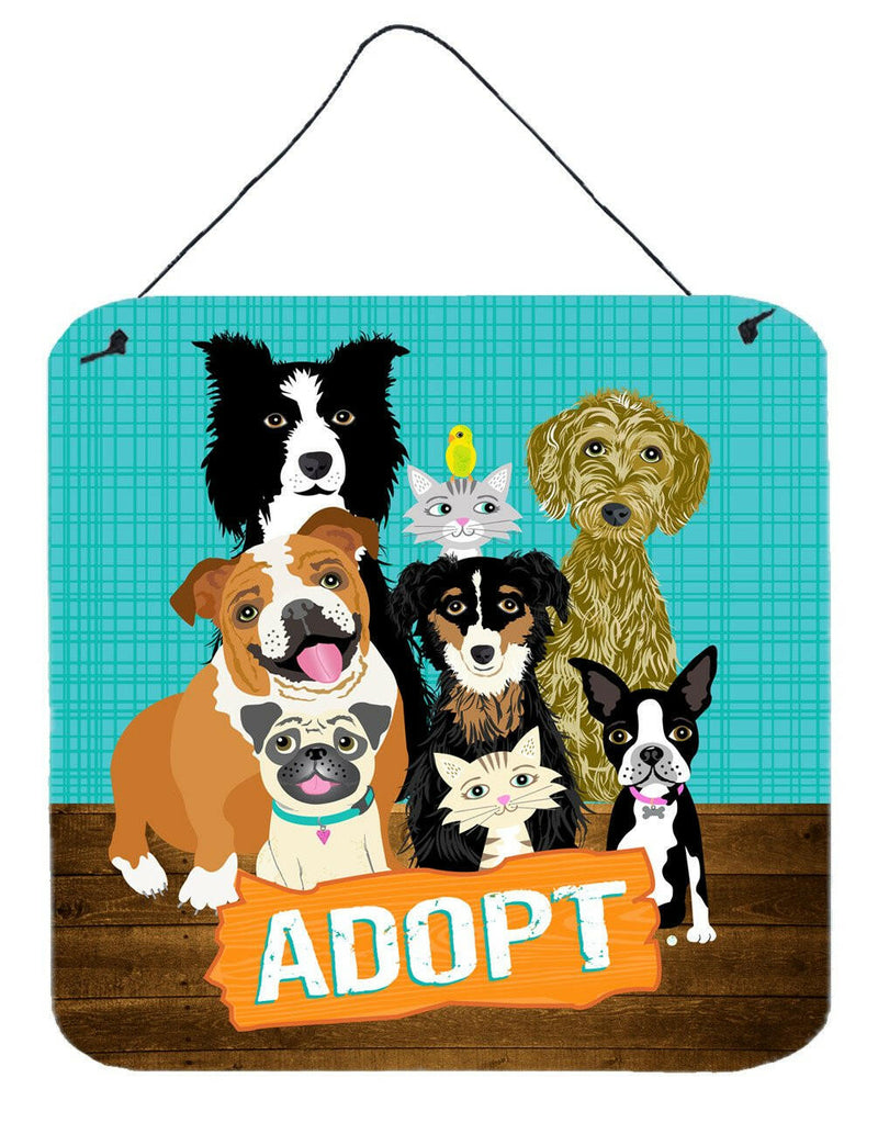 Adopt Pets Adoption Wall or Door Hanging Prints VHA3007DS66