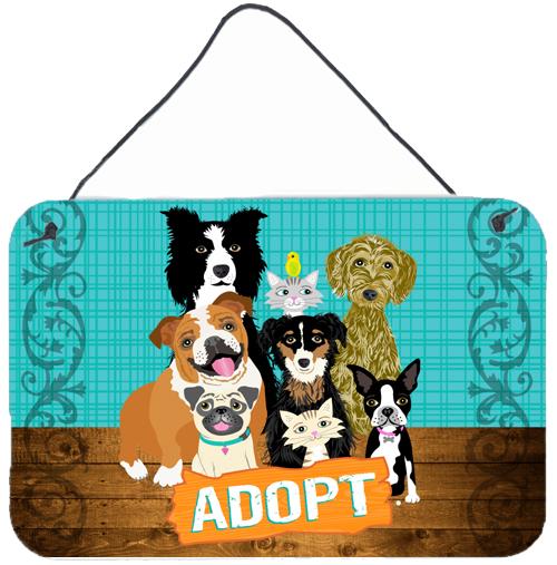 Adopt Pets Adoption Wall or Door Hanging Prints VHA3007DS812