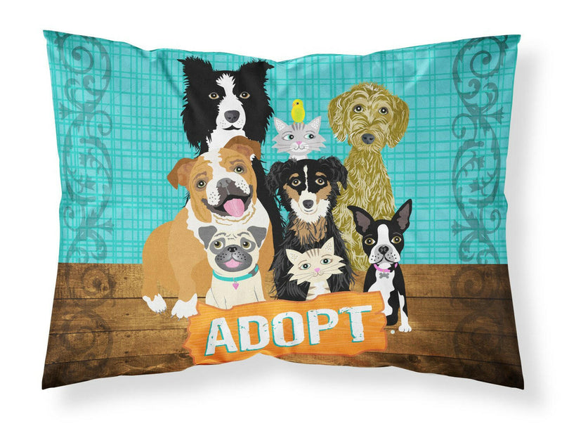 Adopt Pets Adoption Fabric Standard Pillowcase VHA3007PILLOWCASE