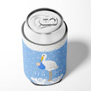 It's a Baby Boy Can or Bottle Hugger Cooler Sleeve for Standard 12 oz Cans, Insulated Foam Beer & Soda Can Hugger Reusable