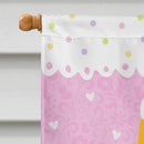 It's a Baby Girl House Flag 28x40 Porch Sleeve Pole Decorative Outside Yard Banner Artwork Wall Hanging, Polyester
