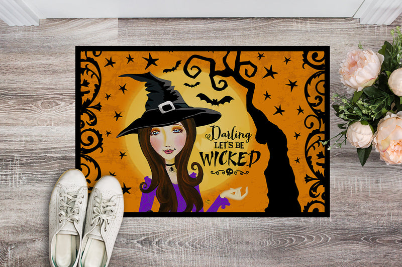 Halloween Wicked Witch Indoor or Outdoor Mat 18x27 VHA3019MAT