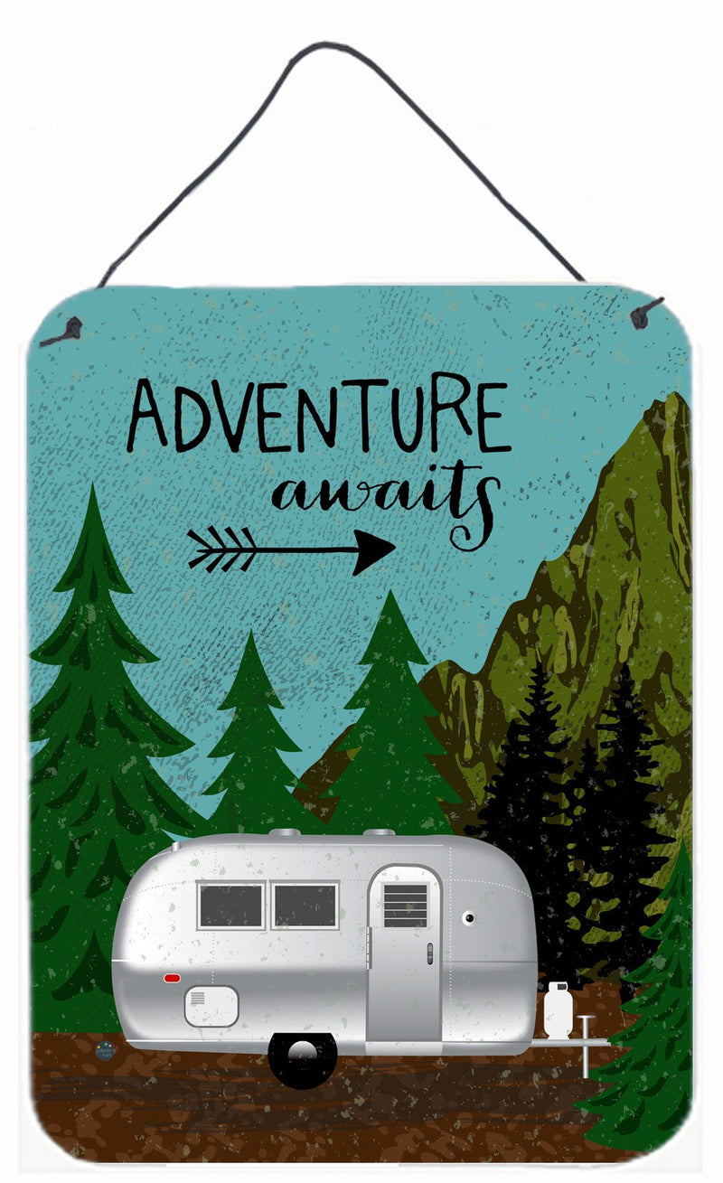 Airstream Camper Adventure Awaits Wall or Door Hanging Prints VHA3022DS1216