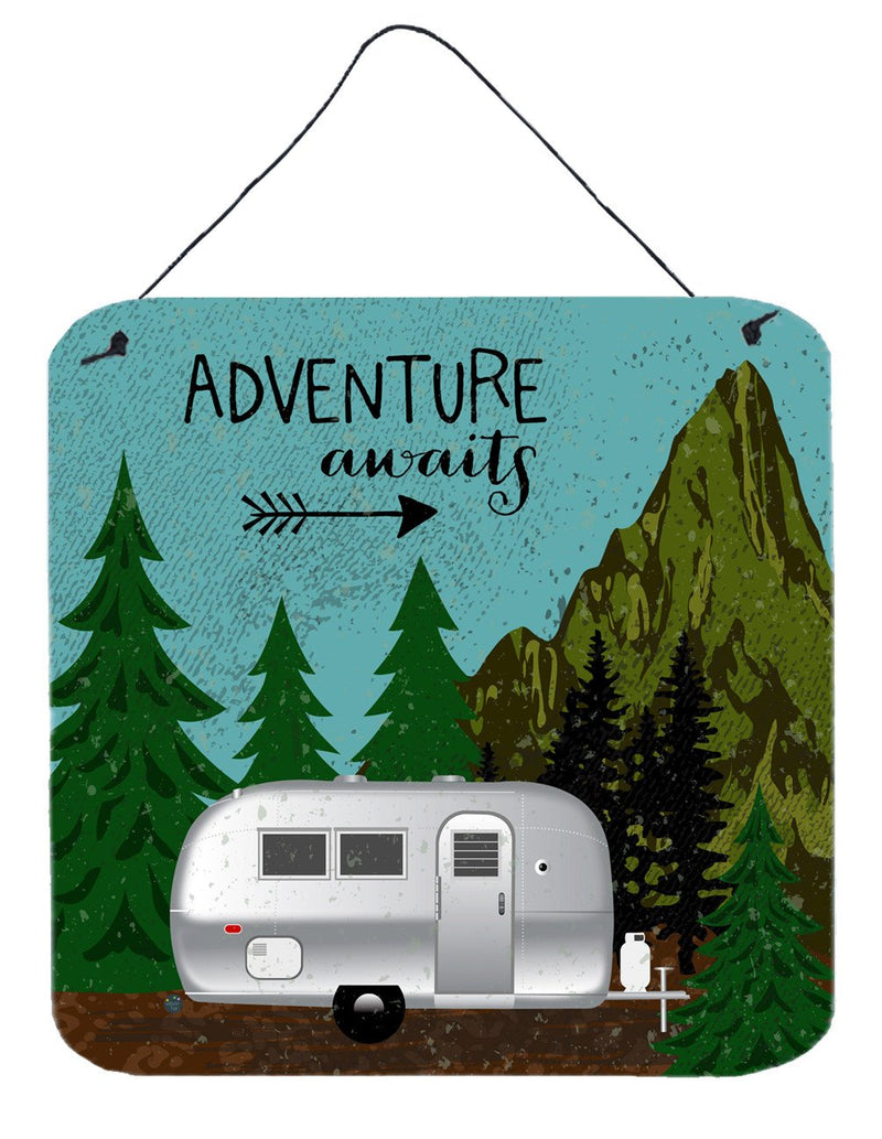 Airstream Camper Adventure Awaits Wall or Door Hanging Prints VHA3022DS66