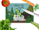 Airstream Camper Adventure Awaits Glass Cutting Boards – Durable, Decorative Kitchen Art Large VHA3022LCB
