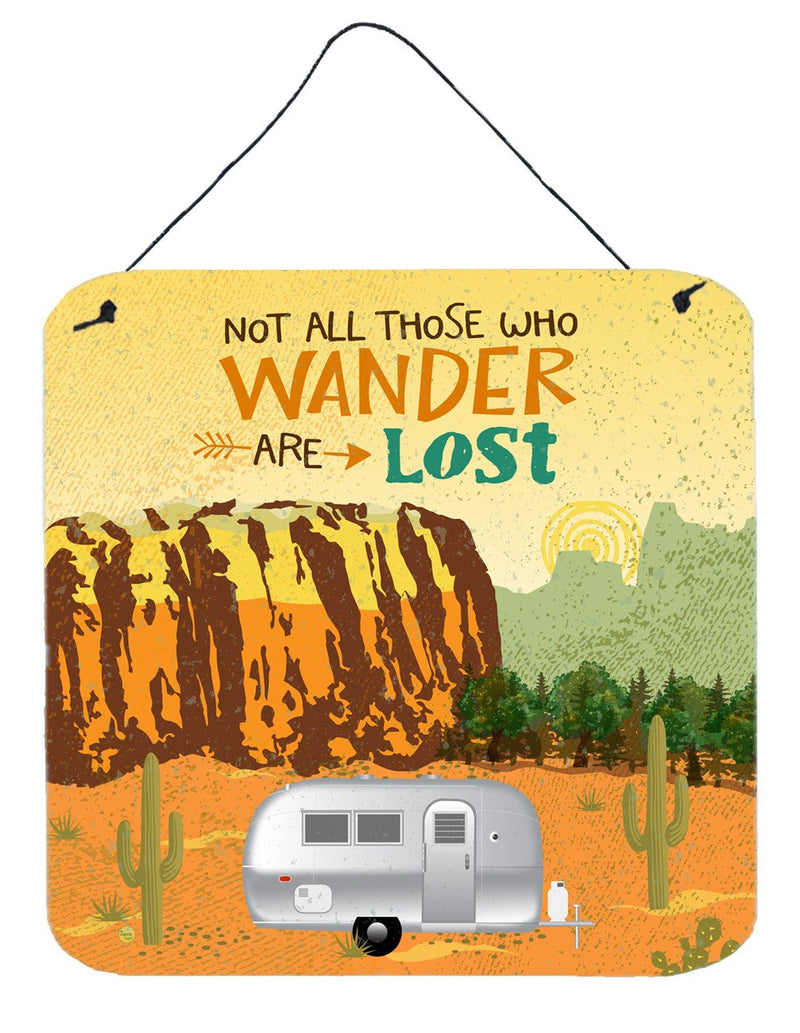 Airstream Camper Camping Wander Wall or Door Hanging Prints VHA3026DS66