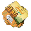 Airstream Camper Camping Wander Foam Coaster  VHA3026FC