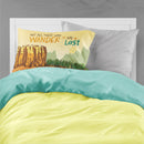 Airstream Camper Camping Wander Fabric Standard Pillowcase – Artistic Decorative Front, White Back VHA3026PILLOWCASE