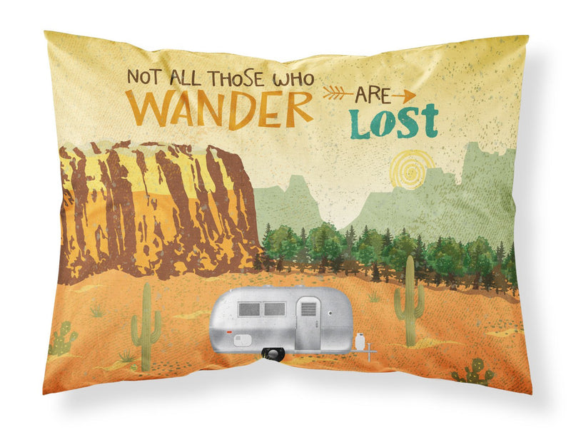 Airstream Camper Camping Wander Fabric Standard Pillowcase VHA3026PILLOWCASE