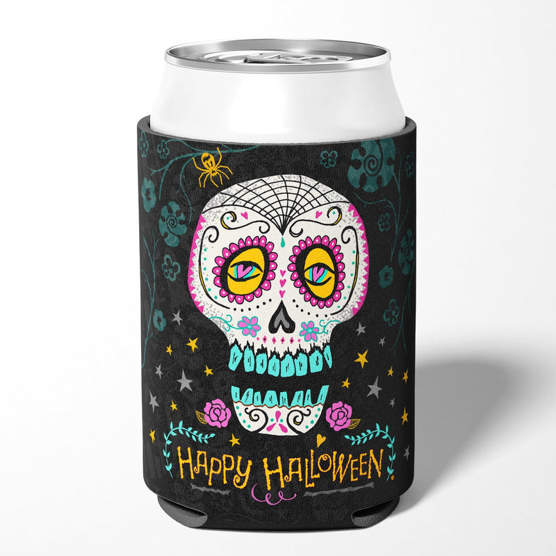 Happy Halloween Day of the Dead Can or Bottle Hugger VHA3035CC