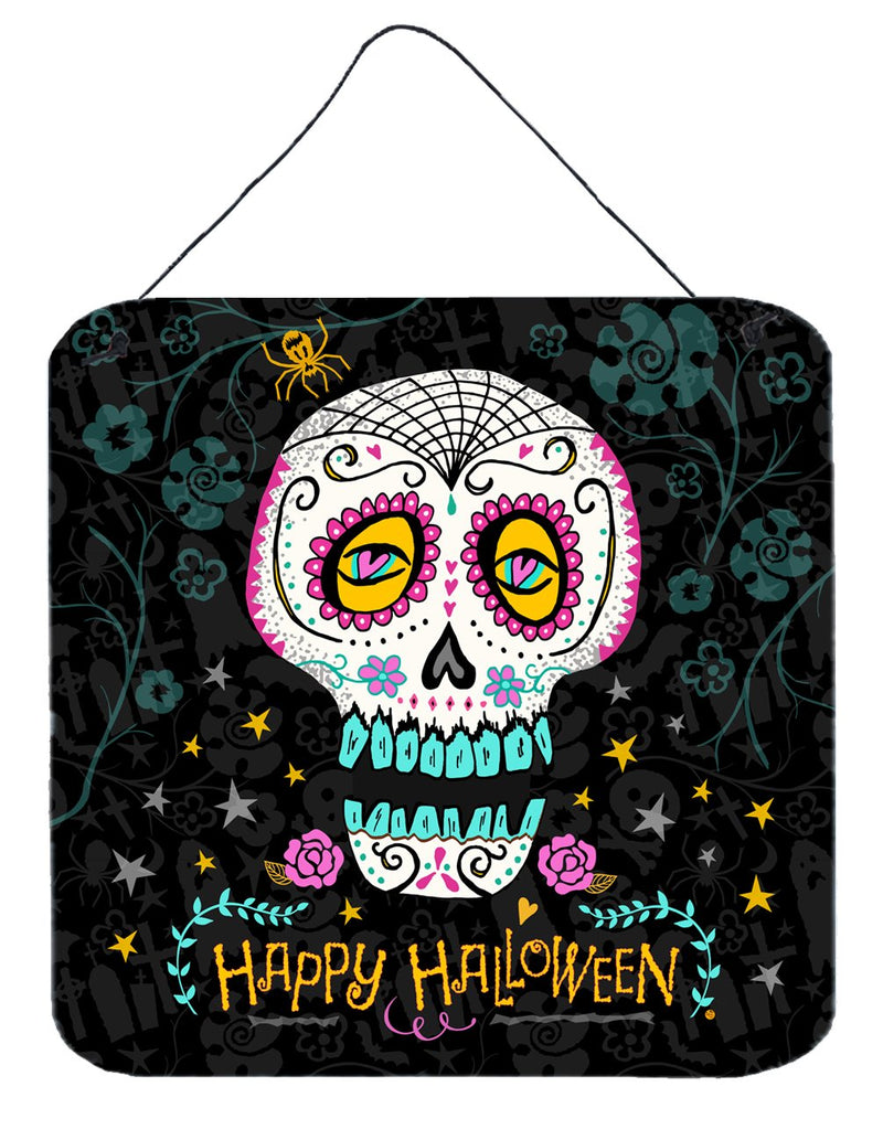 Happy Halloween Day of the Dead Wall or Door Hanging Prints