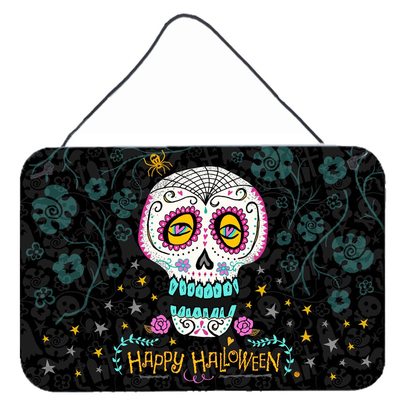 Happy Halloween Day of the Dead Wall or Door Hanging Prints VHA3035DS812