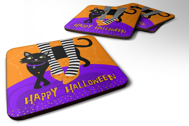 Halloween Witches Feet Foam Coaster Set of 4 VHA3038FC