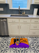 Halloween Witches Feet Machine Washable Memory Foam Mat
