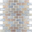 Grey, 1" x 2" Mosaic - Glass Tile - view 10