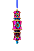 Viva Las Vegas Dazzler Glass Ornament