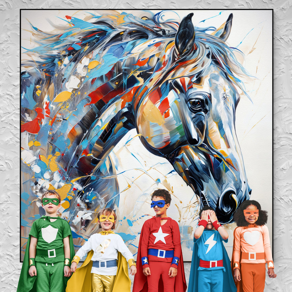 Canvas Print: "Vivid Steed", photo 3 of 7