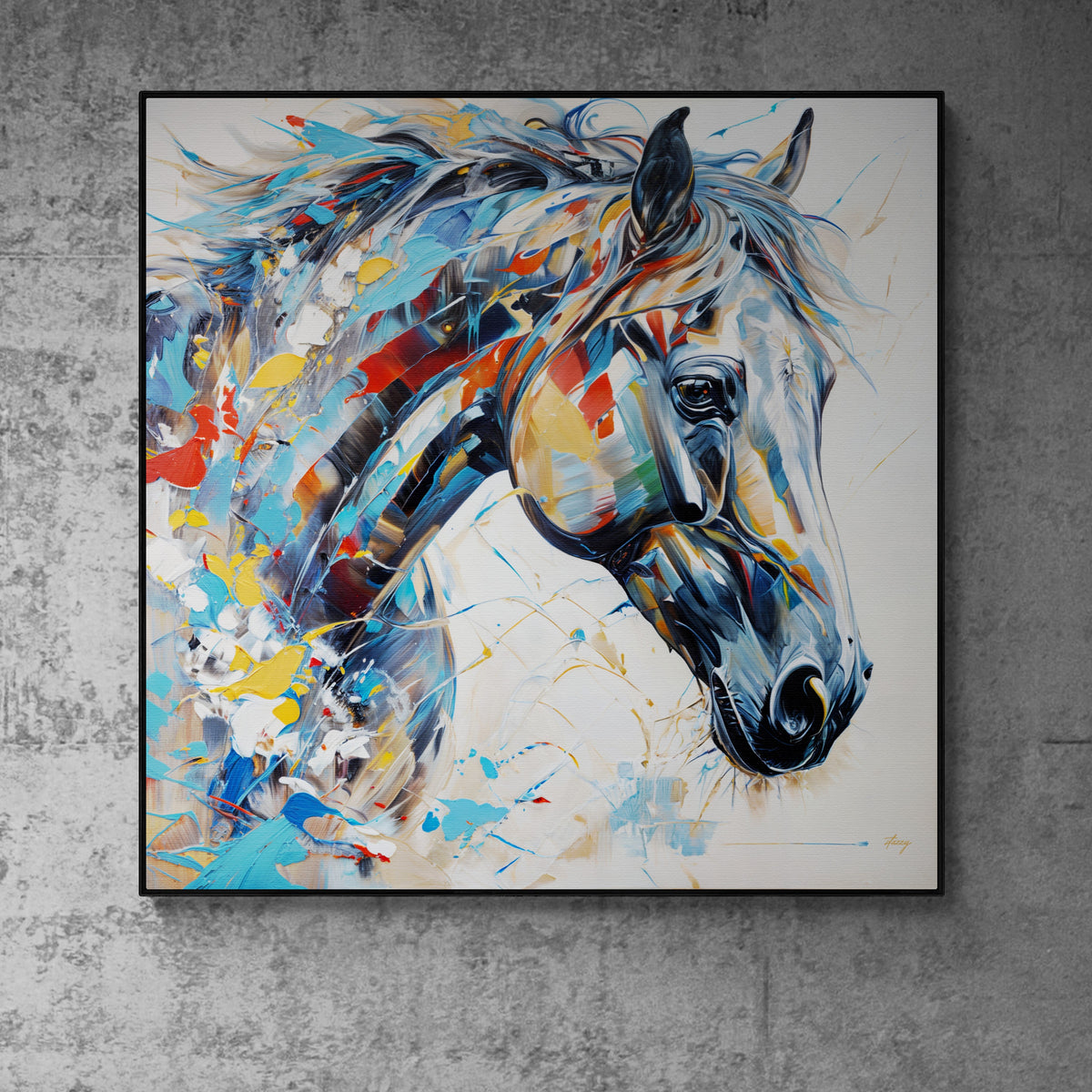 Canvas Print: "Vivid Steed", photo 4 of 7