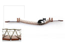 Double Cat Hammock and Climbing Bridge Combo