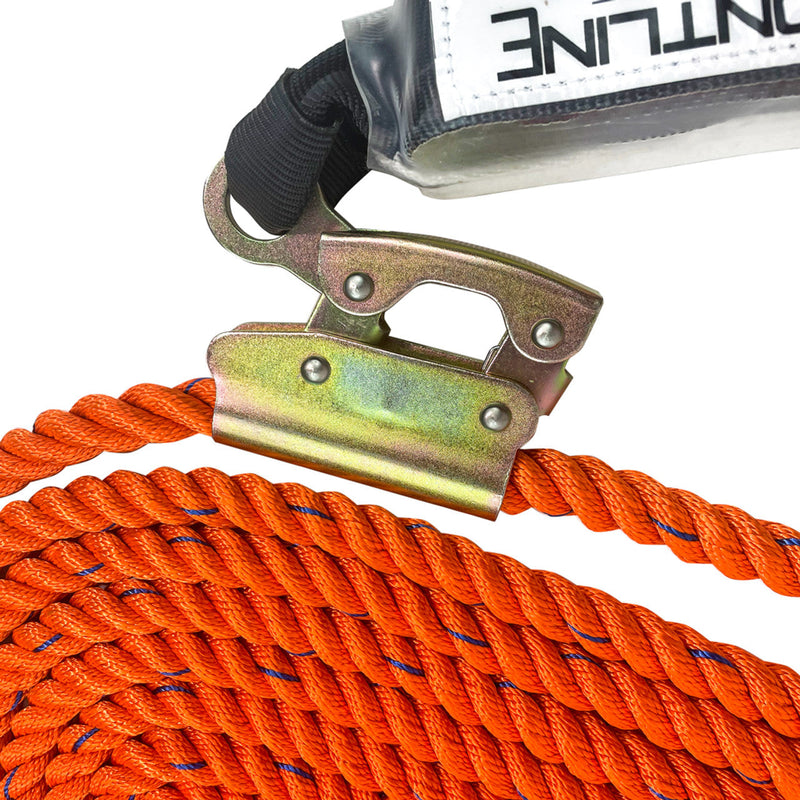 Frontline VLPR3L Premium Vertical Lifeline with Openable Rope Grab and Shock Pack 25'