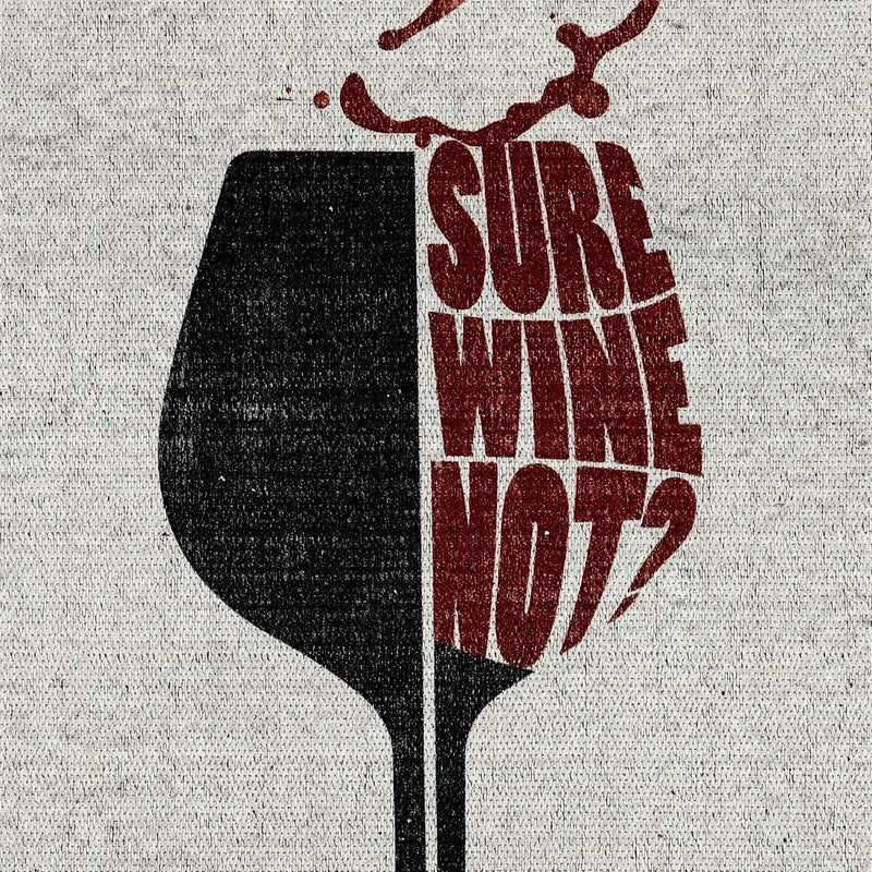 SussexHome Non Skid Washable Wine Bar Decorative Floor Rug 20" x 59" | Gray&Black