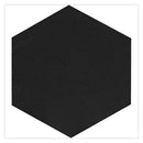 Eastern Black 10x10 Honed Hexagon Marble Tile (5 pack, 2.95 sq ft/case)