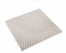 Parchment White 12x12 Glossy Iridescent Penny Round Recycled Glass Mosaic Tile (10 pack, 11.11 sq ft/case)