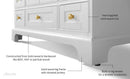 Audrey 72" Bath Vanity Set