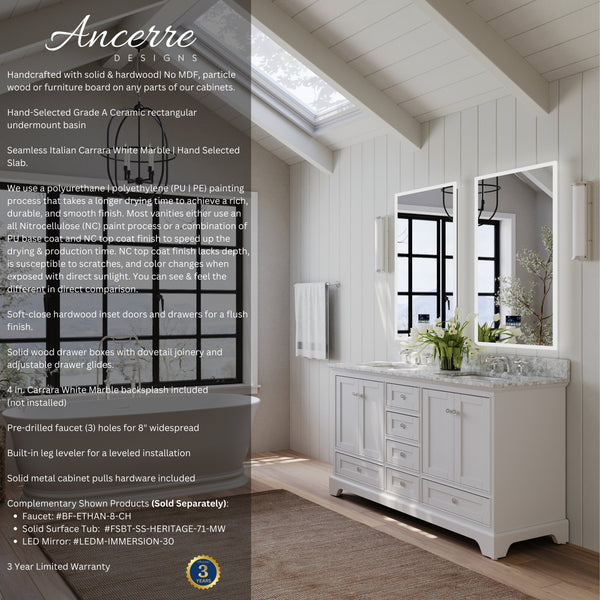 Audrey 66" Bath Vanity Set, photo 2 of 60