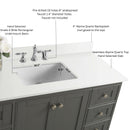 Audrey 84" Bath Vanity Set