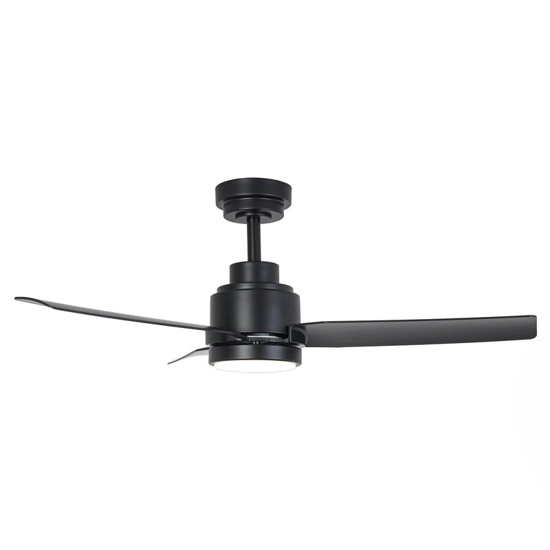Vaczon 42 Inch DC Motor Modern Downrod Ceiling Fan with LED Light and Remote Control