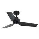 Vaczon 42 Inch DC Motor Modern Downrod Ceiling Fan with LED Light and Remote Control