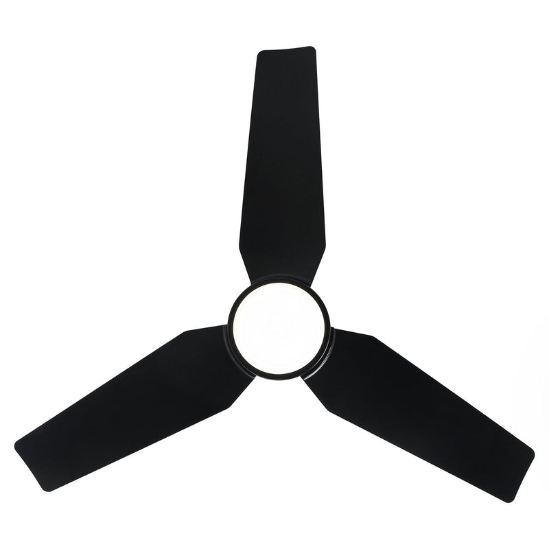 Vaczon 42 Inch DC Motor Modern Downrod Ceiling Fan with LED Light and Remote Control