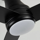Vaczon 48" 3 Blades Flush Mount Ceiling Fan with Lighting and Remote Control by Parrot Uncle
