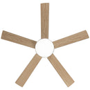 Vaczon 48" 5 Blades Industrial DC Motor Ceiling Fan with LED Lighting and Remote Control