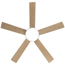 Vaczon 48" 5 Blades Industrial DC Motor Ceiling Fan with LED Lighting and Remote Control